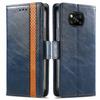 Funda de Cuero Antirrobo RFID con Soporte para Tarjetas Adecuada para Teléfono de Negocios Xiaomi 17Pm Redmi Note15 Funda Protectora