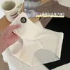 Pantalillas de seda helada para mujer, suaves y amigables con la piel, puras y sexys, hechas de fibra regenerada, entrepierna antibacteriana, de cintura media, tangas triangulares sin costuras