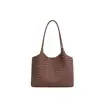 Bolso de Hombro Individual de Gran Capacidad para Mujer 2026 Verano Nuevo Elegante Bolso para el Trabajo Bolso Debajo del Brazo Bolso Tote Popular de Este Año Moderno