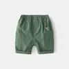 Pantalones de Verano para Niños al por Mayor 2026 Pantalones de Cinco Puntos para Niños Estilo Coreano Shorts Casuales para Bebé de Moda de una Pieza Dropshipping
