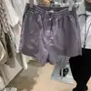Shorts casuales versátiles de botón con cintura elástica, autoservicio Dongdaemun Corea, nuevo 2026
