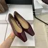 Sapatos rasos Jinxingqi estilo coreano, confortáveis e versáteis, bico quadrado, corte em V, emagrecedores, sapatos simples de alta qualidade para o dia a dia, tipo vovó