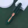 Peine con bolsa de aire para masajes verde oscuro pintura elástica peine con bolsa de aire para cabello de mujer peine antiestático para rizos peine de costillas
