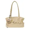 Bolso Tote de Moda Nicho Estilo Coreano para Mujer Primavera 2026 Nuevo de Moda Simple para Viajar al Trabajo Bolso Pequeño de Hombro o Axila