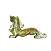 Artesanías de Jade Antiguo, Bestia Devoradora de Oro Xiuyu, Bestia Propicia, Adornos Portátiles Pixiu, Caja de Juego de Dragón de Jade Fabricante Mayorista