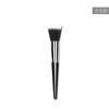 Ponto de cor pincel de maquiagem duplo cabelo de fibra plana única cabo de madeira blush escova de cabelo macio ferramentas de beleza fábrica personalizada