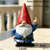 Figurillas de gnomos de resina exclusivas transfronterizas, perfectas como regalos para las fiestas del Día de la Independencia, y un popular superventas de Amazon para decoración de jardín