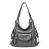 Bolso de hombro transfronterizo de alta gama para mujer, primavera y verano 2023, nuevo bolso de motocicleta de gran capacidad, bolso bandolera para mujer