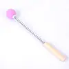 Martelo de massagem de mola de silicone para golfe, martelo de massagem, martelo para batidas nos meridianos, costas, pernas, ombros, coluna cervical, bastão de massagem
