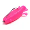 Venta al por mayor Luya Cebo Blando Negro Cebo Falso Flotante Agua Gusano Blando Gusano Trueno 8cm/13G Especial para Black Bass Anzuelo Crankbait Cebo Luya