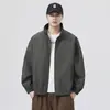 Chaqueta de Primavera 2026 con Cuello Alto para Exteriores de Corte Holgado Chaqueta Deportiva Estilo Funcional Versátil Casual Cómoda Prenda Superior