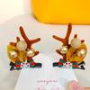 Decoraciones navideñas 2024 traje festivo adulto niños regalo de Navidad sombrero diadema transfronterizo fábrica venta al por mayor