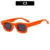 Nuevas gafas de sol retro de montura pequeña europea y americana 2023, gafas de sol cuadradas cóncavo-convexas hip hop punk, gafas de sol transfronterizas