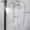 Máquina de Controle de Acesso Máquina de Reconhecimento Facial Máquina de Medição de Temperatura Escudo Caixa de Proteção para Leitor de Cartão Proteção Solar Externa Cobertura de Metal à Prova de Chuva Espessada