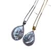 Collar de Perlas de Agua Dulce Zhuji para Mujer Cuerpo Entero Plata 925 Colgante Barroco Hebilla Universal Removible Accesorios DIY Venta al por Mayor