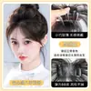Aplique de Franja Estilo Francês, Aplique de Franja de Ar para Mulheres, Aplique de Cabelo Natural Sem Costura na Linha do Cabelo da Testa