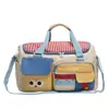 Bolso maternal nuevo de gran capacidad y alta estética, adecuado para viajes cortos, bolsa de gimnasio de mano para mujer, ligero y elegante, inspirado en la dopamina