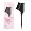 Peine Aplicador de Tinte para el Cabello Estilo Chino Tradicional, Peine para Tratamiento con Aceite, Cepillo Doble Cara para Teñir el Cabello, Peine Doble Cara para Separar y Aplicar Permanente y Tinte, para Resaltar y Raspar Crema de Tinte, Cepillo Peine Doble Cara con Cerdas Suaves
