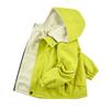 Jaqueta de Primavera Infantil para Meninos 2025 Nova Estilo Ocidental Infantil Médio-velho Fleece Primavera e Outono Jaqueta Dupla face forrada com fleece