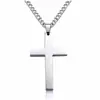 Nuevo collar para hombre con cruz de acero de titanio, collar para hombre, personalidad social, colgante para estudiante, accesorios hip hop, regalo