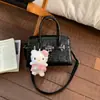 Bolsa de Gran Capacidad para Mujer, Versátil de Primavera 2026 Nueva Moda Bolso Cruzado, Bolso de Mano para Mujer para Ir al Trabajo, Bolso Kelly Platino
