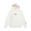 Sudadera con capucha y bordado de llama estilo americano Guochao, con felpa interior, para hombre y mujer, de pareja, para primavera y otoño, marca de tendencia High Street, sudadera holgada