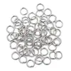 Anel de Abertura Tang Acessórios DIY Ouro Rosa Prata Anel Único Anel Aberto Pulseira de Miçangas Perler Anel Único de Conexão Enfeites Materiais Artesanais