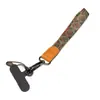 Funda de Lona de Cuero de Gama Alta con Hebilla, Correa para Teléfono Móvil, Bandolera Ajustable Ancha, Bolsa para Colgar en el Cuello, Cuerda Anti-Pérdida para Teléfono Móvil, Longitud para Colgar en el Cuello