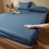 Protector de Colchón Impermeable a Prueba de Orina de Algodón Antibacteriano Grado 10A Pieza Única 100% Algodón Puro Cubierta de Cama a Prueba de Manchas Cubierta Protectora de Colchón Simmons