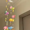 Colgante de Carrillón de Viento Marino de Arcilla Dopamina Kit de Materiales DIY Hecho a Mano Regalo de Cumpleaños para Niños Manualidad Conmemorativa para Padres e Hijos