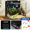 Pegatina de fondo para acuario, papel tapiz de fondo negro puro electrostático para acuarios, película decorativa para el fondo de cristal