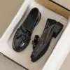 Sapatos Femininos de Couro Genuíno 2026 Outono Estilo Britânico Loafers Pretos Planos Couro Fino Macio Sapatos de Trabalho