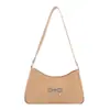 Bolso Cruzado de Hombro Único Color Sólido Retro Simple de Moda Tendencia, Capacidad Grande, Estilo Francés con Lazo, Nuevo para Primavera 2026