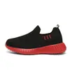 Sapatos Infantis Meninos Tênis de Tela Simples Verão Respirável Slip-On Solado Macio Casual Tênis de Corrida Infantil Atacado