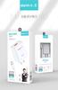 Carregador rápido para celular tipo C 801 europeu, cabeça de carregamento USB para Apple Huawei Android, 50W