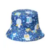 Moda Japonesa Coreana Amazon Transfronteiriça Chapéu de Sol Versátil para Todas as Ocasiões Chapéu de Sol de Verão Usável dos Dois Lados Chapéu de Pescador Leopardo Mulheres