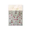 Tomoni Arte de Uñas Bronceado Estilo Japonés Vintage Chica Linda Corazón Cereza Fresa Moño Pegatina Adhesiva para Uñas