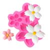 Molde de Silicona Flor de Durazno Sakura Ciruelo Fondant Pastel Chocolate Decoración Molde Molde para Hornear DIY