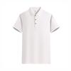 Polo Personalizado Ropa de Trabajo DIY Manga Corta Primavera y Verano Ropa de Trabajo Logo Bordado Solapa Camisa Cultural Camiseta Bordar