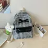 Diseño delicado de encaje, mochila linda para niñas, estilo suave de chica estilo coreano, perfecta para vacaciones, viajes con amigos y sesiones de fotos, creando un ambiente atmosférico