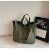 Nova Bolsa Tote Elegante de Design Nicho Estilo Coreano, Estilo Casual, Cor Sólida, Leve, Grande Capacidade, Bolsa Transversal para Mulheres