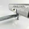 Conector de Tubo Oval Galvanizado a Quente Anti-ferrugem para Estufa Grampo de Tubo Oval Fivela de Fixação de Tubo Redondo Grampo Cruzado Grampo de Fixação