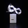 Atacado em Massa Bateria de Botão LED Caixa Branca Pequena Luzes de Fio Coloridas com Flores Decoração de Árvore de Natal Luzes de Fio de Cobre para Ambiente