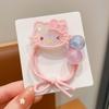 Kulomi crianças elástico menina desenhos animados Sanrio elástico corda de cabelo não machuca cabelo menina bola de cabelo acessórios de cabelo