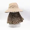 Sombrero de Sol de Protección Solar de Verano Sombrero de Ala Ancha para Mujer Sombrero de Sol para Exteriores con Protección UV Sombrero para Recoger Té Sombrero de Sol Sombrero de Sol Agrícola Chal