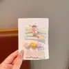 Acessórios de cabelo infantis presilha de cabelo de urso morango de desenho animado fofo presilha para menina acessório de cabeça presilha lateral para franja de bebê presilha de coração