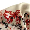 Crepe de Seda Lenço de Seda Feminino Primavera Verão Novo Estilo Seda de Amora Elegante Estampado Versátil Lenço Quadrado Médio Lenço de Roupa Xale