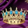 Aleación Barroca Transfronteriza Europea y Americana Corona de Gota de Agua de 16 Piezas Adorno Decorativo para Pastel de Flores Corona Redonda Completa