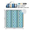 Esterilla de Playa Impermeable Plegable Extra Grande para Exteriores, Esterilla de Picnic para Acampar, Esterilla Impermeable a la Humedad, Esterilla de Picnic Ultrasónica con Película de Aluminio Engrosada