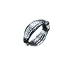 Anillo Abierto de Índice Moderno de Plata de Ley 925 con Acabado Desgastado Anillo Trenzado Distintivo Estilo Tailandés Vintage Japonés y Coreano para Hombres y Mujeres